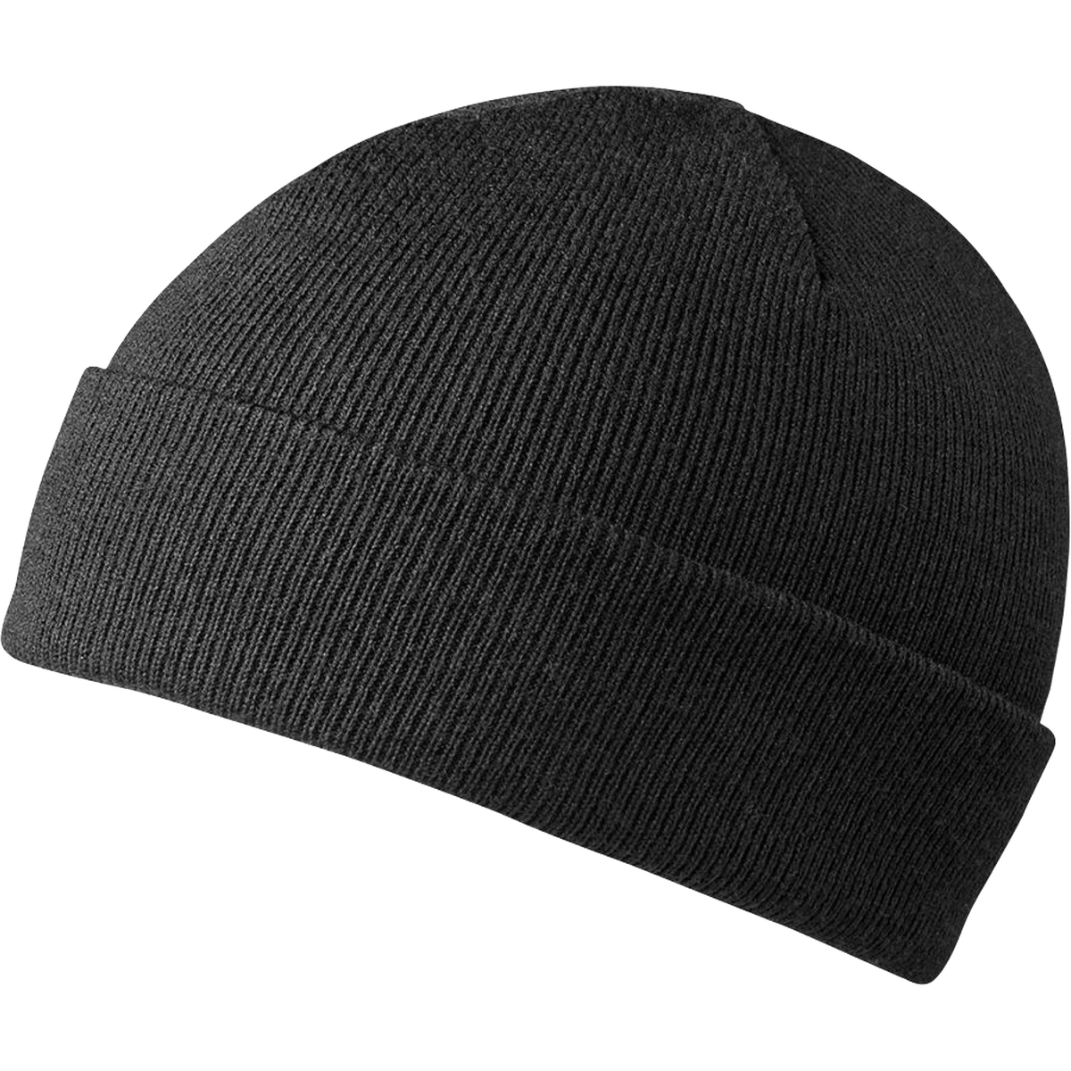 5563A Tuque doublée, doublure en acrylique, taille unique, noir