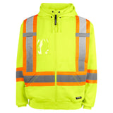 Veste à capuchon haute visibilité