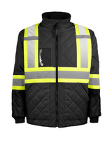 Veste de réfrigération haute visibilité, Noir