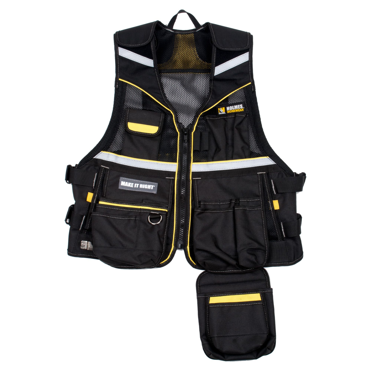 Veste porte-outils, noir, taille unique