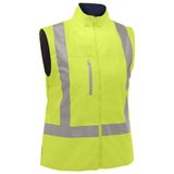 Veste pour femme ANSI Type R, classe 3 et CSA Z96 avec veste intérieure zippée