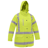 Veste pour femme ANSI Type R, classe 3 et CSA Z96 avec veste intérieure zippée