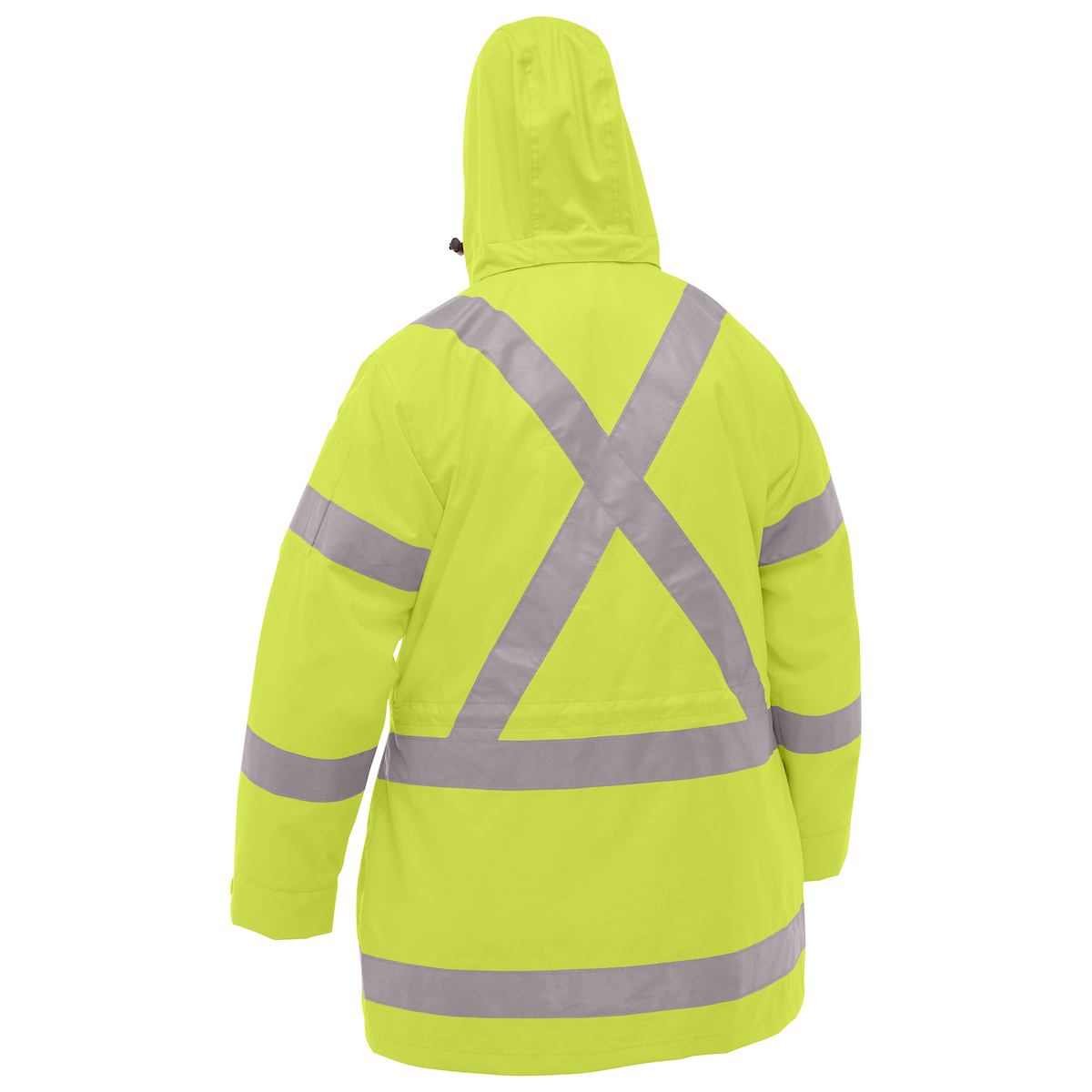 Veste pour femme ANSI Type R, classe 3 et CSA Z96 avec veste intérieure zippée