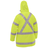 Veste pour femme ANSI Type R, classe 3 et CSA Z96 avec veste intérieure zippée