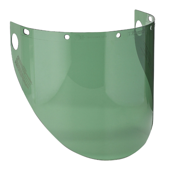 Visière de sécurité en polycarbonate asphérique - 0,04" d'épaisseur