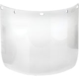 Visière pour écran facial , PETG, teinte transparent