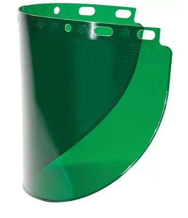 Visière panoramique Fibre-Metal, Propionate