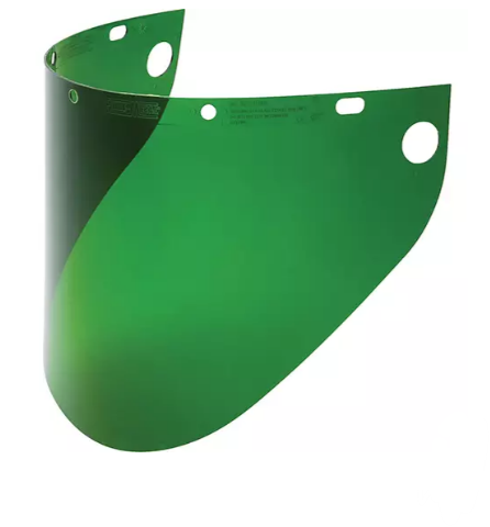 Écran facial Fibre-MetalMD offrant un champ de vision étendu